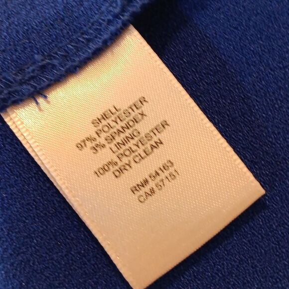 Eliza J Royal Blue Dress. Tiered Hem. Tango. - Picture 11 of 13